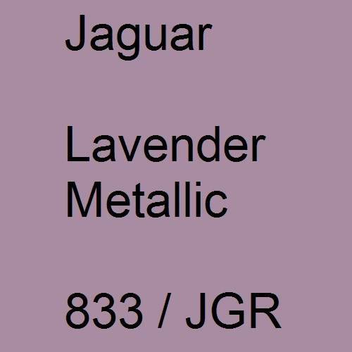 Jaguar, Lavender Metallic, 833 / JGR.